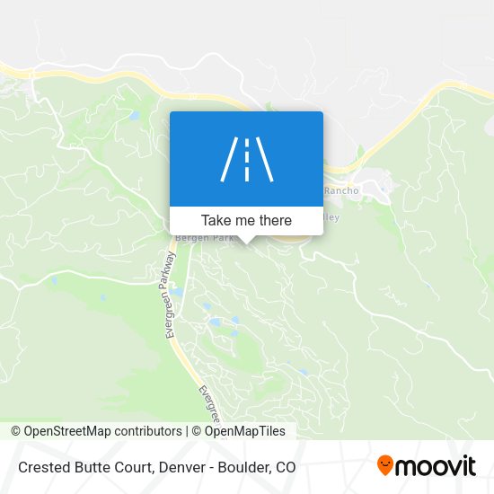 Crested Butte Court map