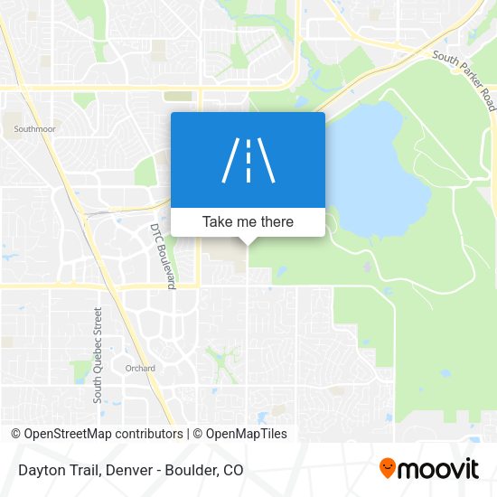 Dayton Trail map