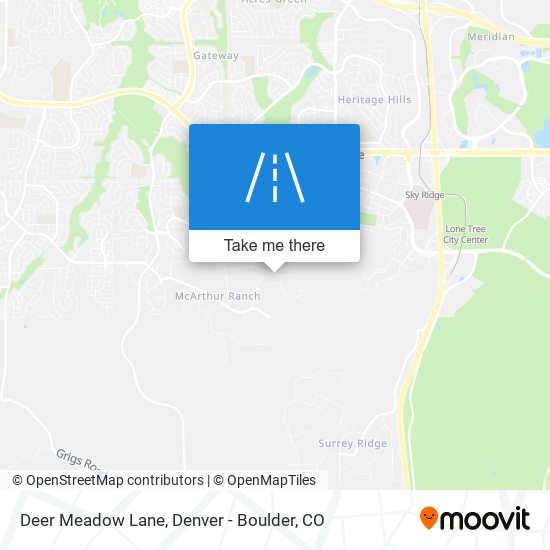 Mapa de Deer Meadow Lane