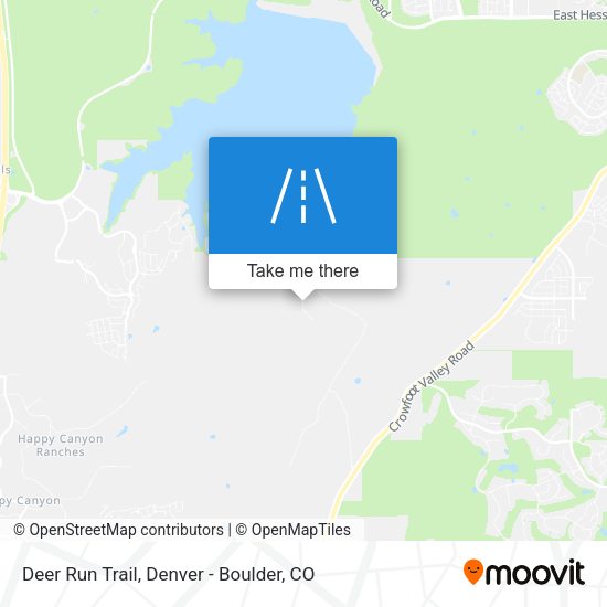 Deer Run Trail map