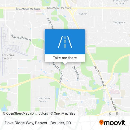 Mapa de Dove Ridge Way