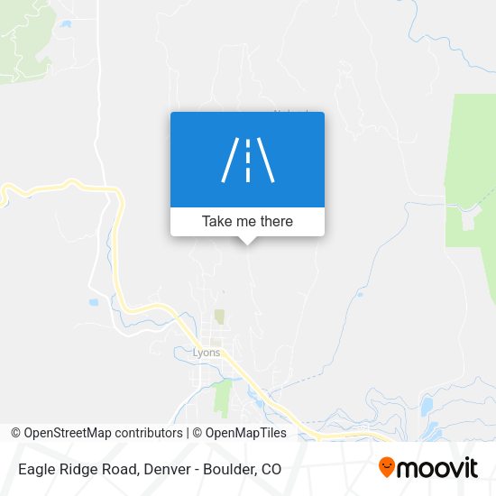 Eagle Ridge Road map