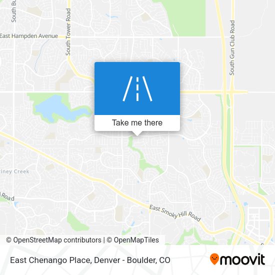 Mapa de East Chenango Place