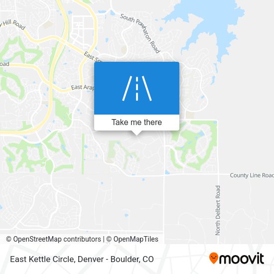 Mapa de East Kettle Circle