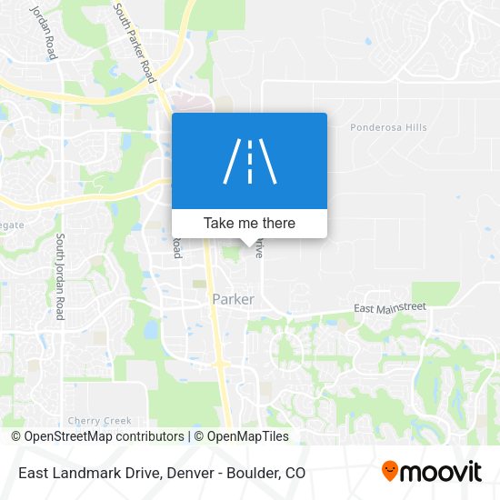 East Landmark Drive map
