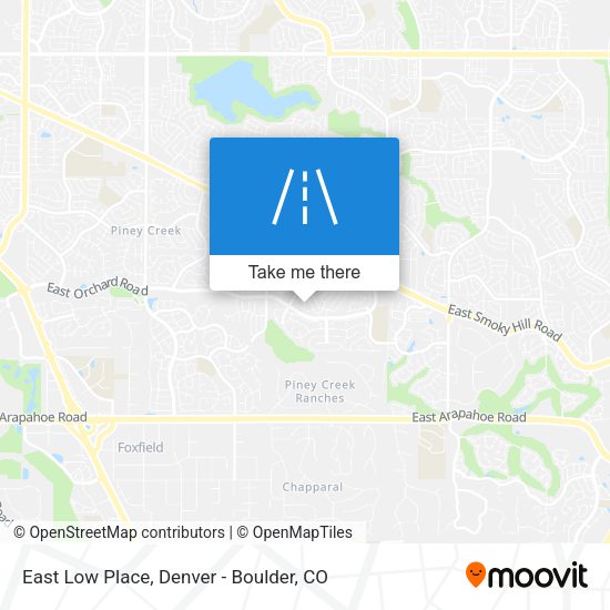 East Low Place map