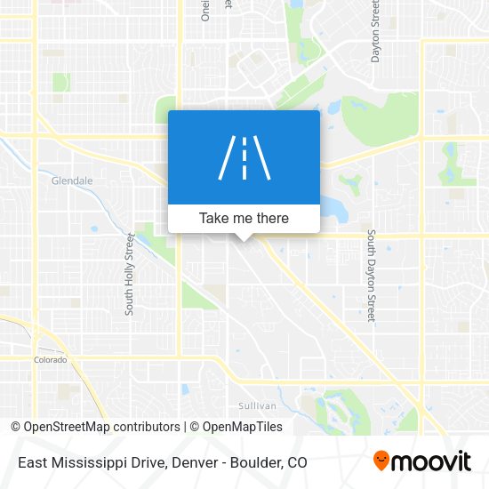 East Mississippi Drive map