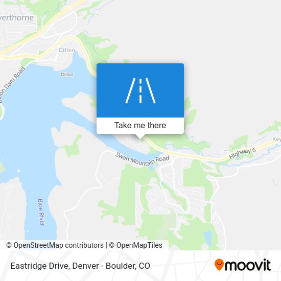Mapa de Eastridge Drive