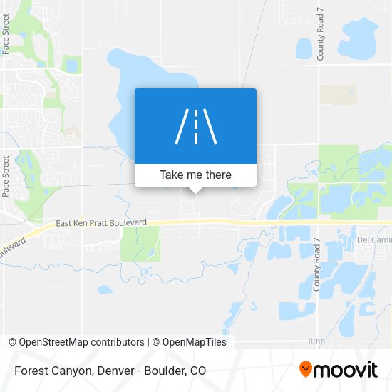 Forest Canyon map