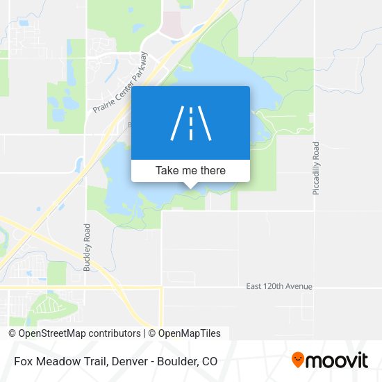 Fox Meadow Trail map