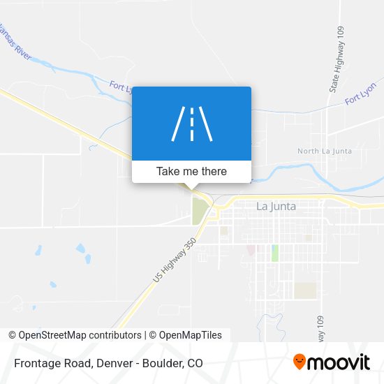 Frontage Road map