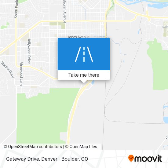Gateway Drive map