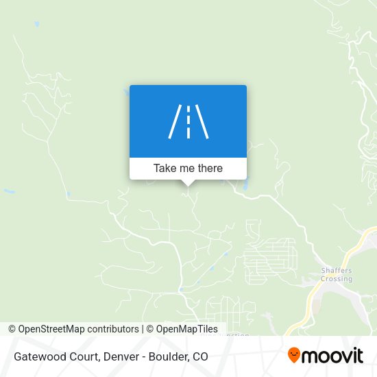 Gatewood Court map