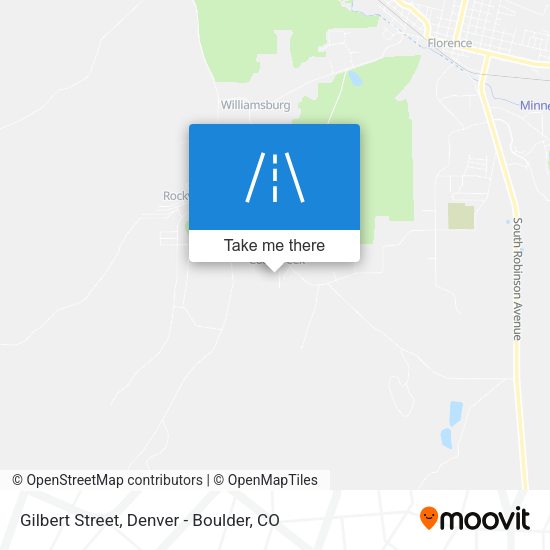 Mapa de Gilbert Street
