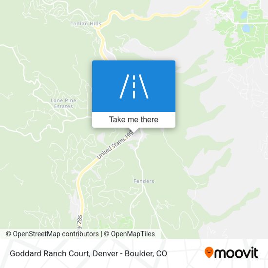 Mapa de Goddard Ranch Court