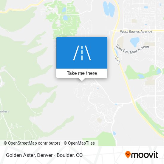Mapa de Golden Aster