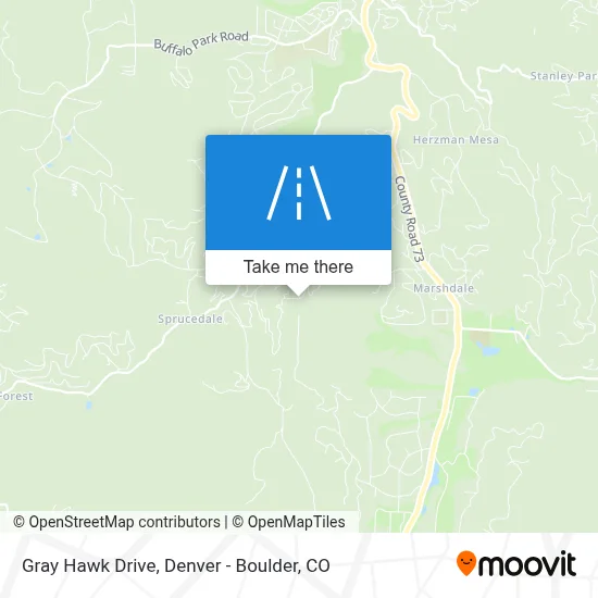 Gray Hawk Drive map