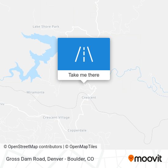 Gross Dam Road map