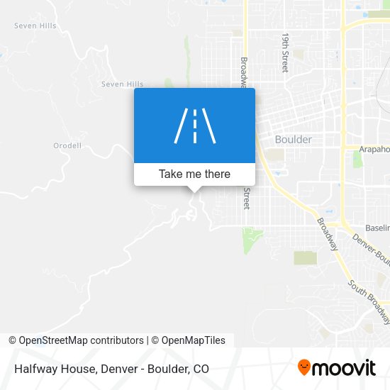 Halfway House map