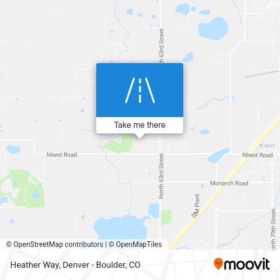 Mapa de Heather Way