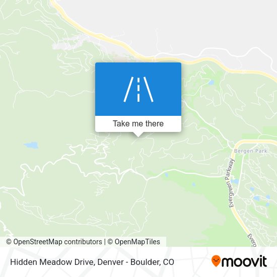 Hidden Meadow Drive map