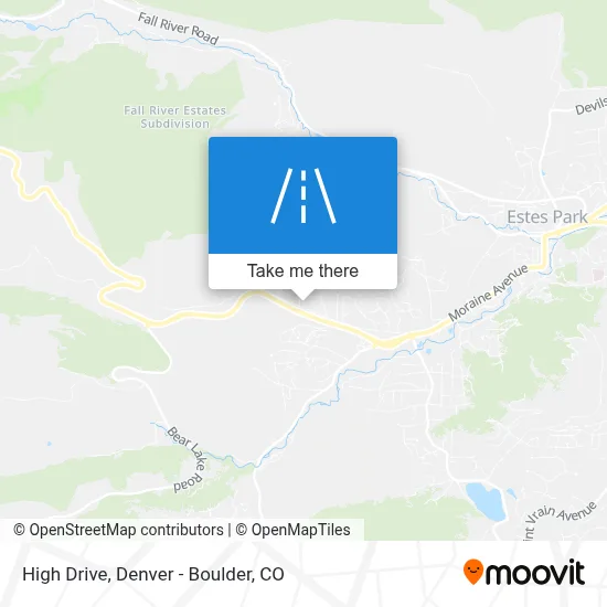 High Drive map