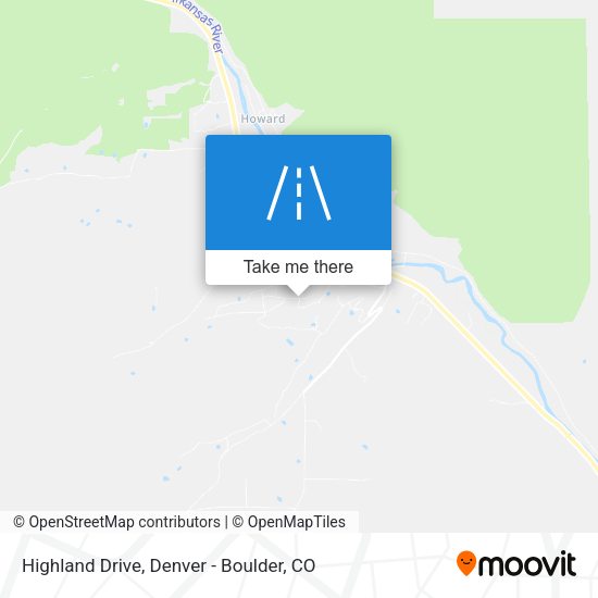 Mapa de Highland Drive