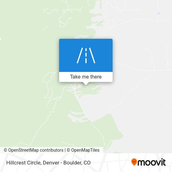 Hillcrest Circle map