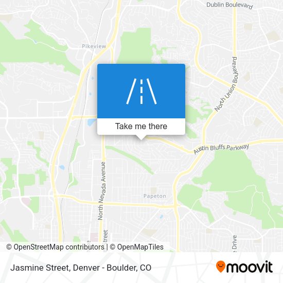 Jasmine Street map