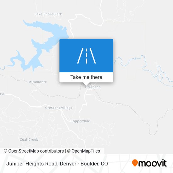 Juniper Heights Road map
