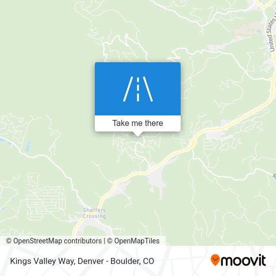 Mapa de Kings Valley Way