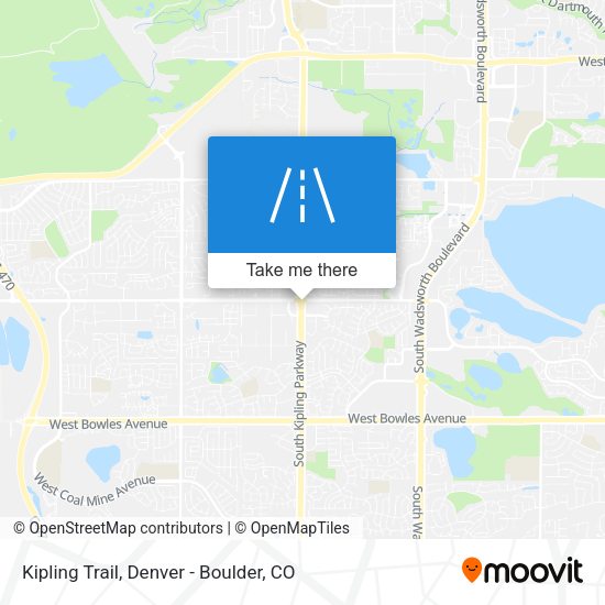 Kipling Trail map