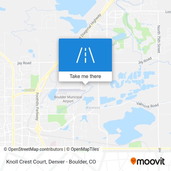 Knoll Crest Court map