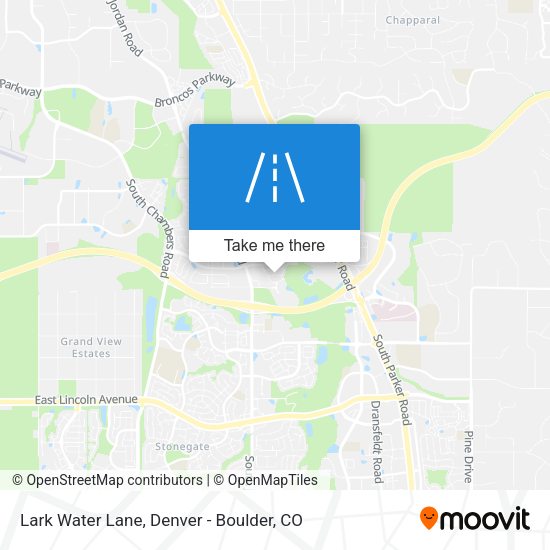 Mapa de Lark Water Lane