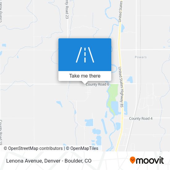 Lenona Avenue map