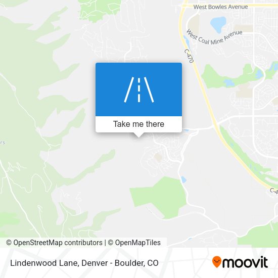 Lindenwood Lane map