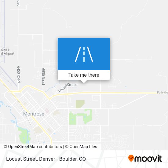 Locust Street map