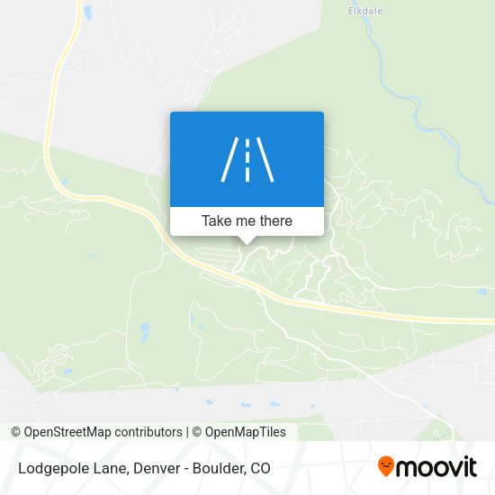 Mapa de Lodgepole Lane
