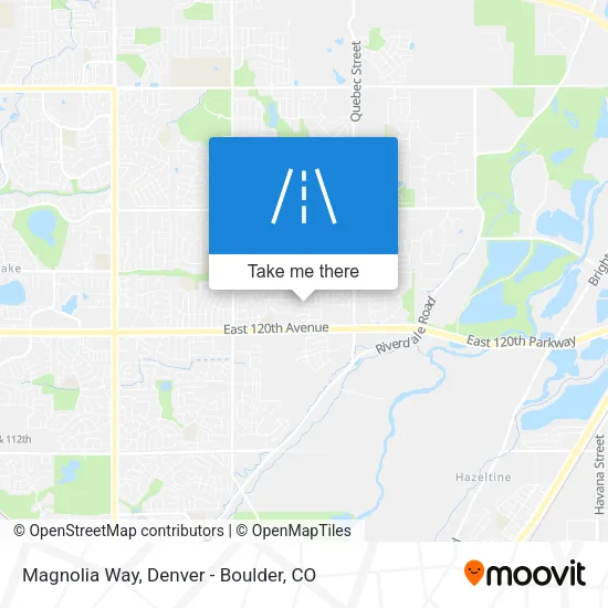 Magnolia Way map