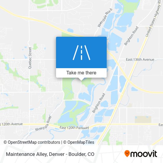 Maintenance Alley map