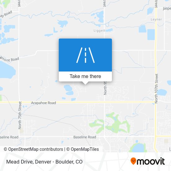 Mapa de Mead Drive