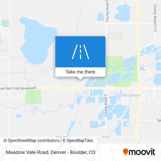 Meadow Vale Road map