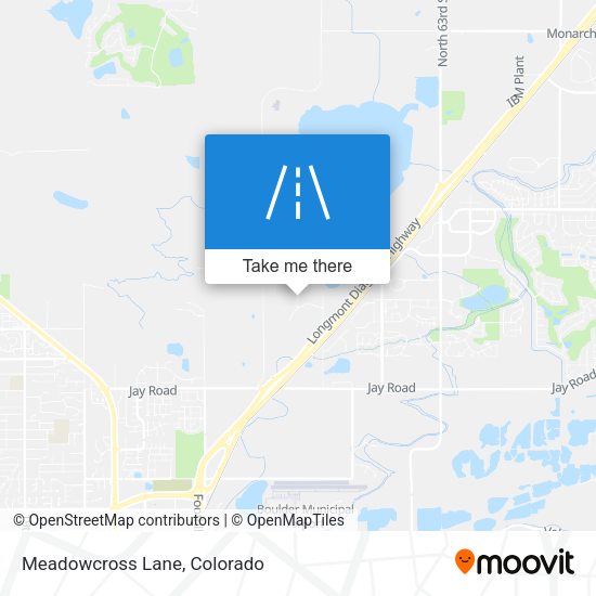 Mapa de Meadowcross Lane