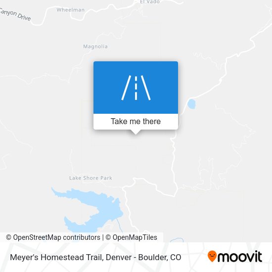 Mapa de Meyer's Homestead Trail