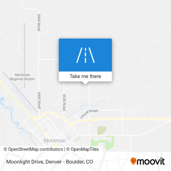 Moonlight Drive map