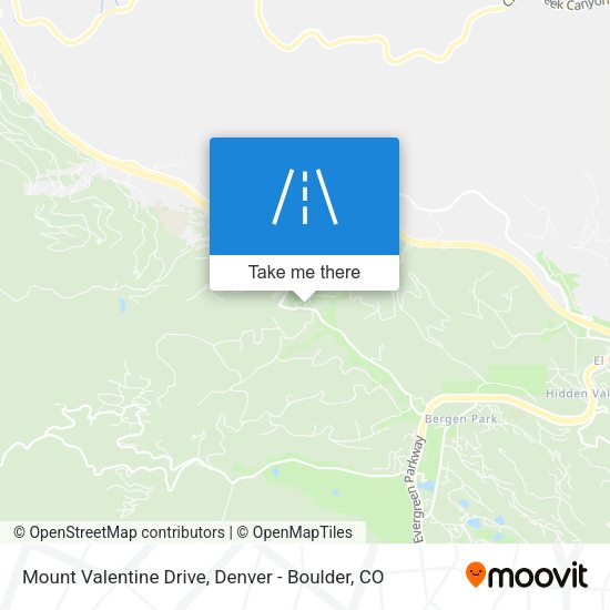 Mount Valentine Drive map