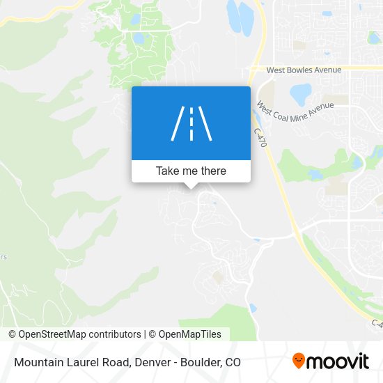 Mapa de Mountain Laurel Road