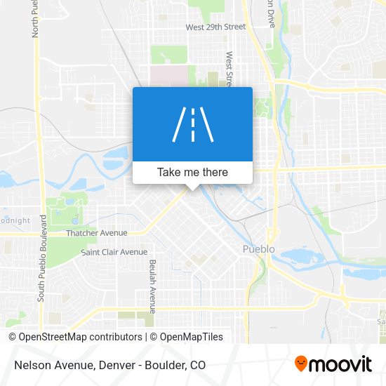 Mapa de Nelson Avenue