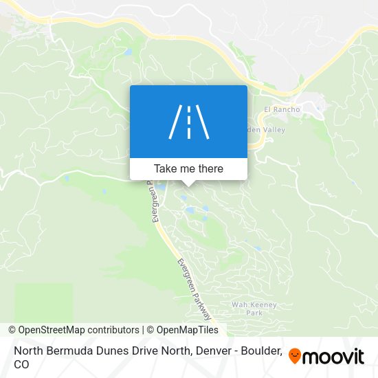 Mapa de North Bermuda Dunes Drive North