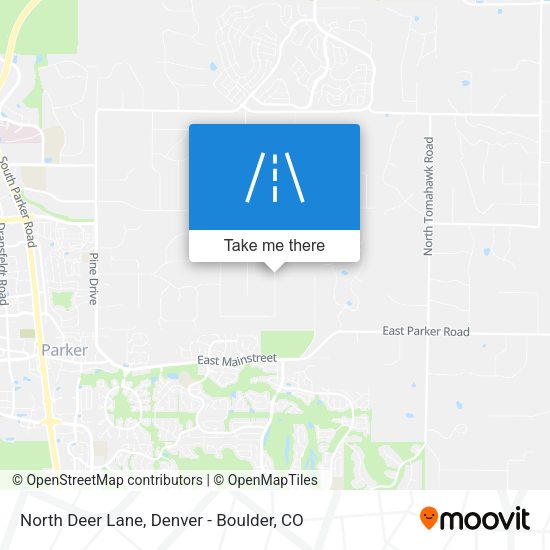 North Deer Lane map